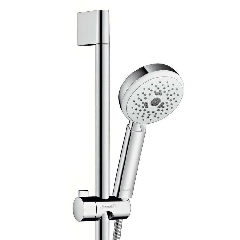 Tuš Set Crometta 100 Bela Hrom Hansgrohe Akvabutik Salon Fine